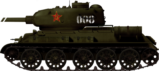 T-34/85 in Korea T34 in Korea