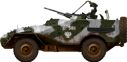 Polish BTR-40AZhD