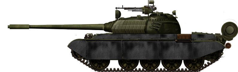 Serbian T55H 1990s