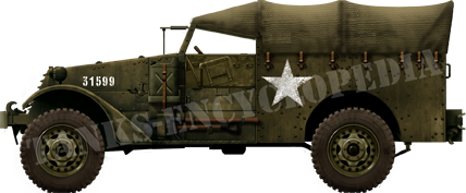 Regular US Army M3 Scout Car M3A1