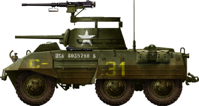 M8 Italy 1943 M8 in Italy 1943