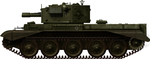 Polish Cromwell Mark VI, 3rd Squadron, 10th Mounted Rifle Regiment, France, August 1944.