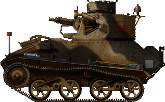 Light Mark VIa, Royal Dragoons, BEF 1940
