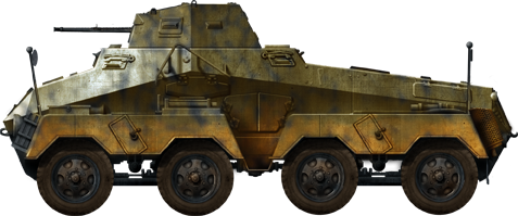 Sd.Kfz.231, Caucasus, November 1942 Sd.Kfz.231, Caucasus