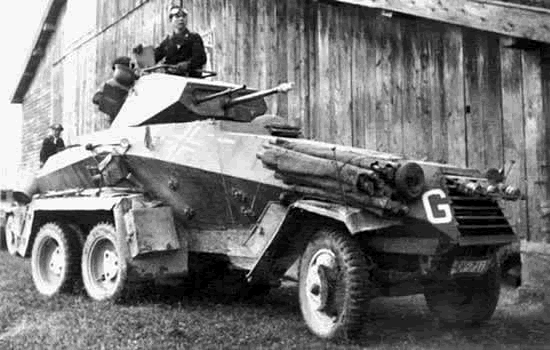 Sd.Kfz.231 6 rad in Poland